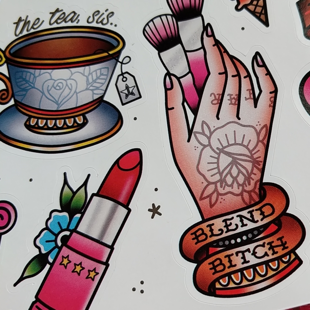 Jeffree Star Cosmetics Sticker Sheet - Picture 5 of 8